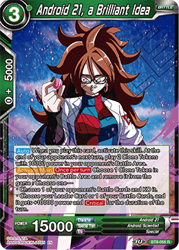 Android 21, a Brilliant Idea