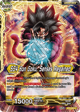 SS4 Son Goku, Senses Regained