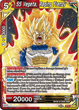 SS Vegeta, Raging Frenzy