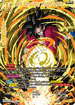 SS4 Son Goku, Prideful Hero