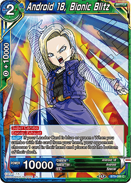 Android 18, Bionic Blitz