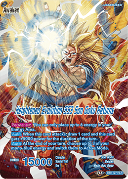 Heightened Evolution SS3 Son Goku Returns