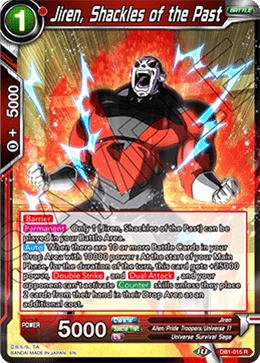 Jiren, Shackles of the Past