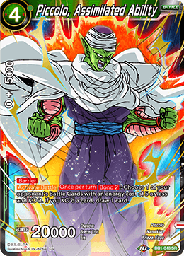 Piccolo, Assimilated Ability