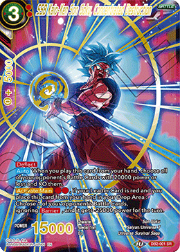 SSB Kaio-Ken Son Goku, Concentrated Destruction