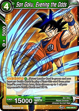 Son Goku, Evening the Odds