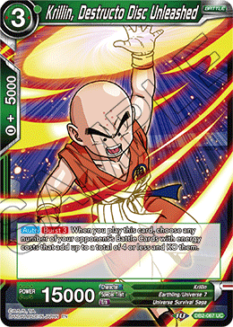 Krillin, Destructo Disc Unleashed