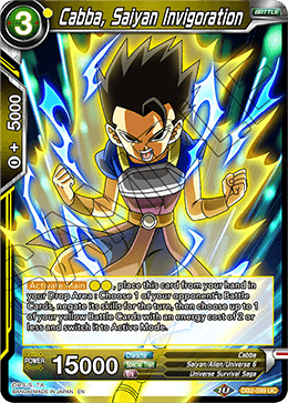 Cabba, Saiyan Invigoration