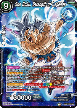 Son Goku, Strength of Legends