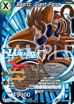 Raditz, Giant Force