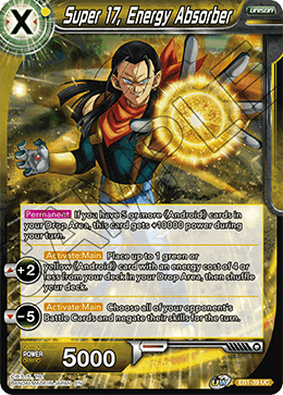 Super 17, Energy Absorber