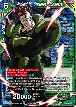 Android 16, Steadfast Comeback