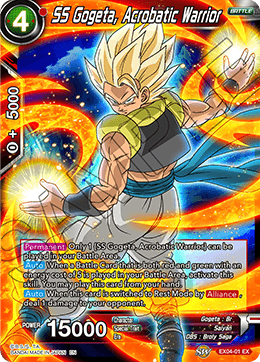 SS Gogeta, Acrobatic Warrior