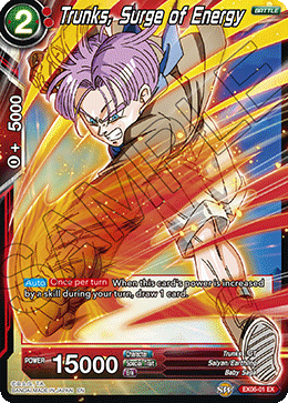 Trunks, Surge of Energy