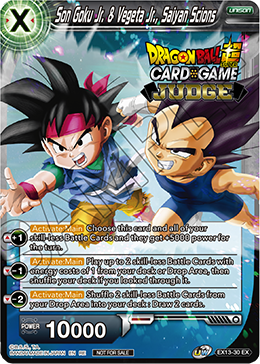 Son Goku Jr. & Vegeta Jr., Saiyan Scions