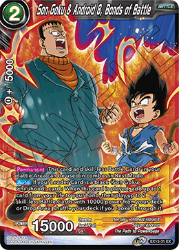 Son Goku & Android 8, Bonds of Battle
