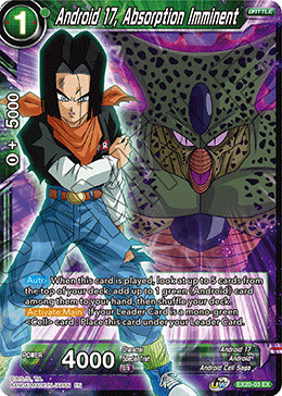 Android 17, Absorption Imminent