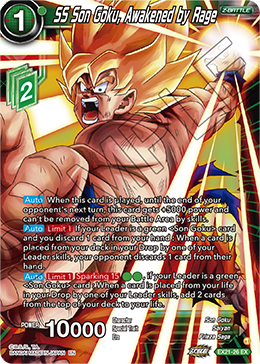 SS Son Goku, Awakened by Rage