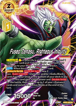 Fused Zamasu, Righteous Iniquity