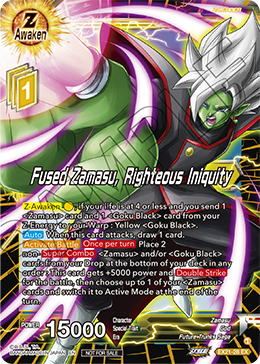 Fused Zamasu, Righteous Iniquity