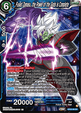 Fused Zamasu, the Power of the Gods is Complete