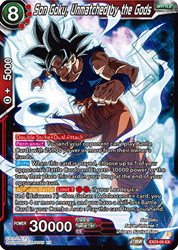 Son Goku, Unmatched by the Gods
