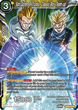 Son Goten & Trunks, Classic Boy Team-Up