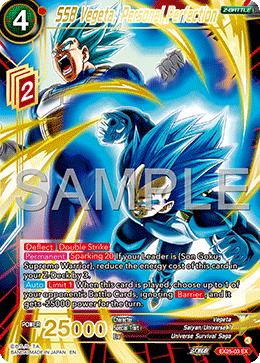 SSB Vegeta, Personal Perfection