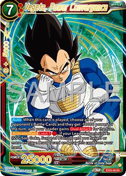 Vegeta, Power Convergence