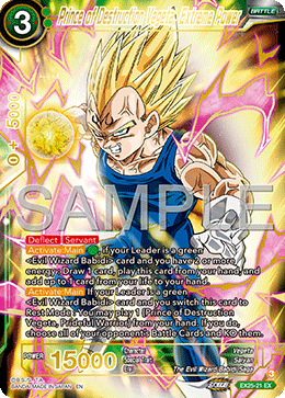 Prince of Destruction Vegeta, Extreme Power