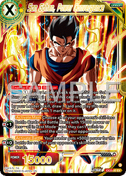 Son Gohan, Power Convergence