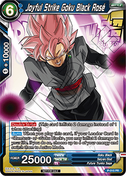 Joyful Strike Goku Black Rose 