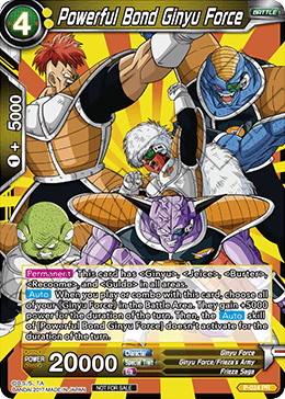 Powerful Bond Ginyu Force