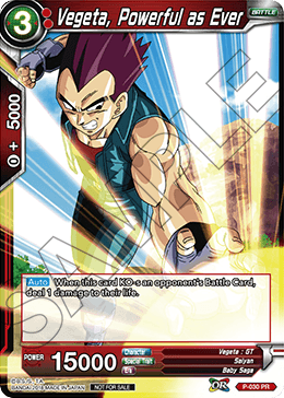 Vegeta, Powerful as Ever