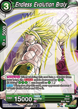 Endless Evolution Broly