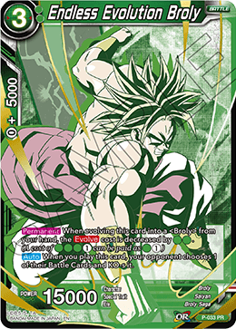 Endless Evolution Broly