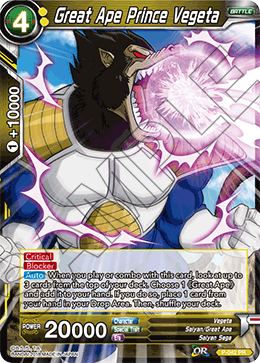 Great Ape Prince Vegeta