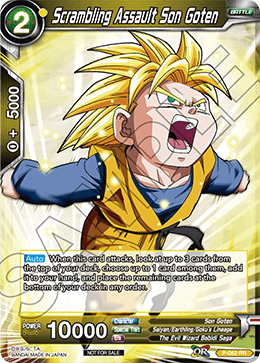 Scrambling Assault Son Goten