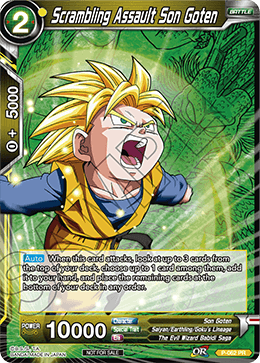 Scrambling Assault Son Goten