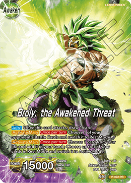 Broly, the Awakened Threat