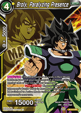 Broly, Paralyzing Presence