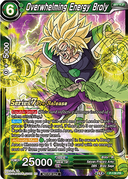 Overwhelming Energy Broly