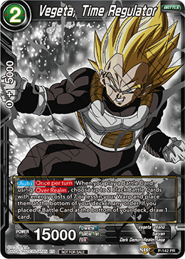 Vegeta, Time Regulator