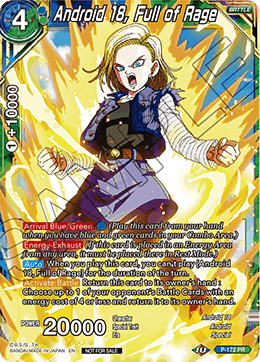 Android 18, Full of Rage