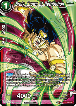 Broly, Crown of Retribution