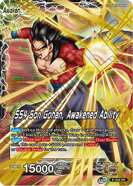 SS4 Son Gohan, Awakened Ability