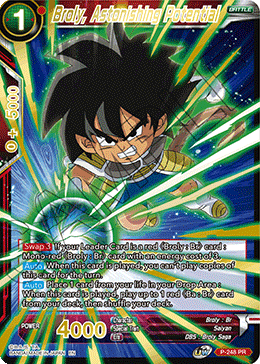 Broly, Astonishing Potential