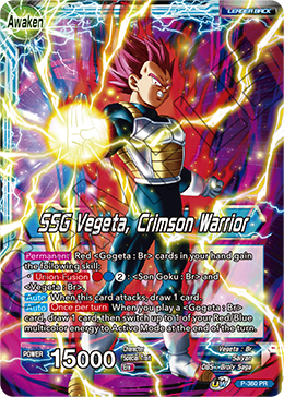 SSG Vegeta, Crimson Warrior