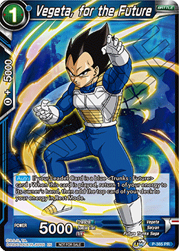 Vegeta, for the Future