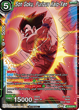 Son Goku, Furious Kaio-Ken